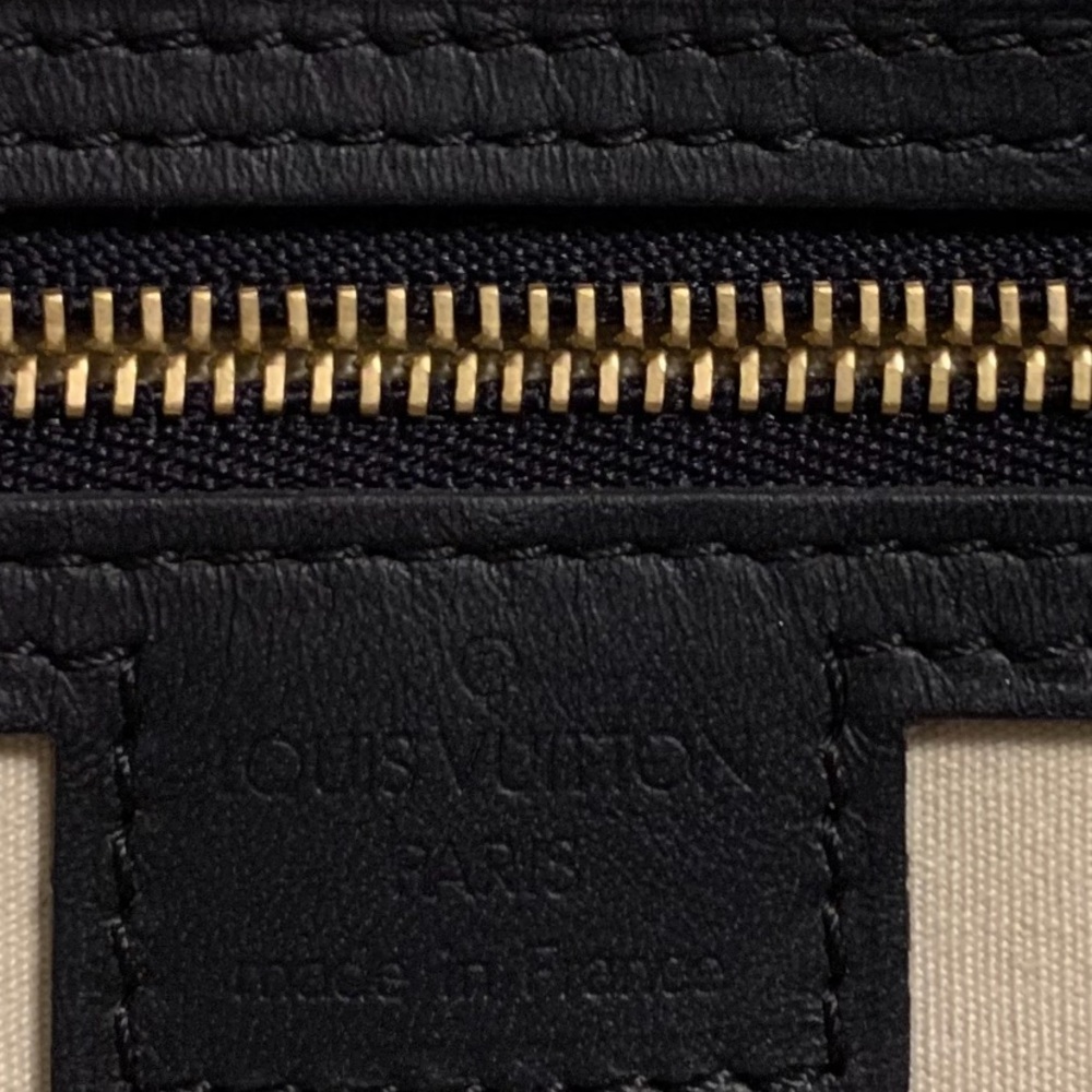 Authentic Louis Vuitton Josephine Navy and Cream Monogram Tote/Handbag - Picture 16 of 16